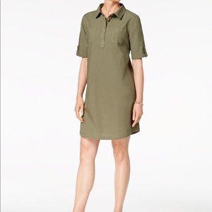 KAREN SCOTT COTTON PULLOVER SHIRT